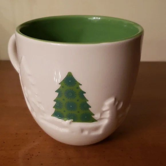 🌲Starbucks Holiday 2006 Ceramic 16oz Mug - Picture 2 of 10